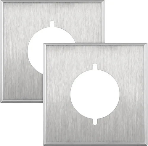 Vista 9 de Enerlites - Toma de corriente para secadora de 30 A, NEMA 14-30R Grado residencial, comercial e industrial, para interiores/exteriores, 3 polos, 4