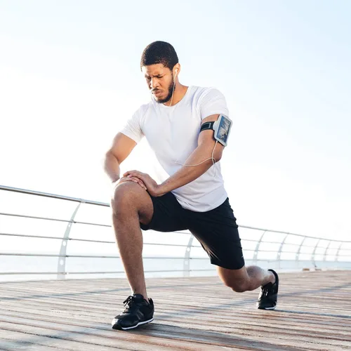Vista 6 de BALENNZ - Pantalones cortos deportivos para hombre, con bolsillos y cintura elástica, de secado rápido