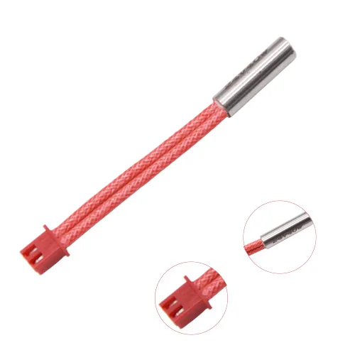 Vista 2 de Elves Sprite Extruder Pro Kit 572.0 °F Calentador 24V 40W Termistor Sensor de alta temperatura para Ender 3 S1/CR10 Smart Pro 3D Impresora