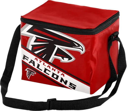 Vista 7 de FOCO NFL Unisex-Adult NFL Team Big Logo Stripe 6 Pack Coolers