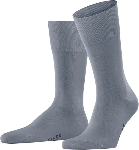 Vista 8 de FALKE Calcetines Tiago de vestir para hombre, algodón sostenible, tripa, 1 par Azul (Arándano)