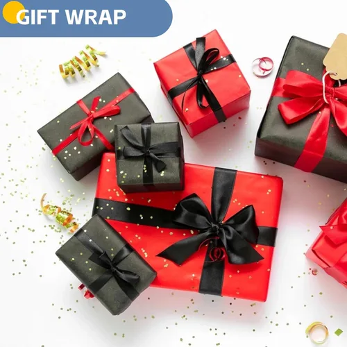 Vista 4 de Papel de regalo negro de 15 x 390 pulgadas, rollo de papel kraft para tablón de anuncios, papel de arte, caballete de póster, rollo de papel