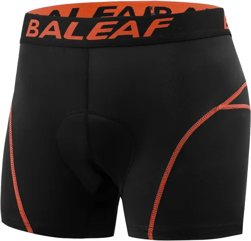 Vista 33 de baleaf Pantalones cortos de ciclismo acolchados 3D para hombre, ropa interior de ciclismo MTB Liner
