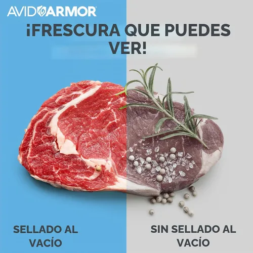 Vista 4 de Avid Armor Bolsas para máquina de cámara de 3.5 mil, bolsas de sellado al vacío de cámara precortadas, bolsa de sellado resistente, sellador