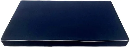Vista 4 de Prolinemax Estilo 1 – Cojín de colchón y almohada para sofá cama interior al aire libre, porche, cama oscilante, ribete de contraste