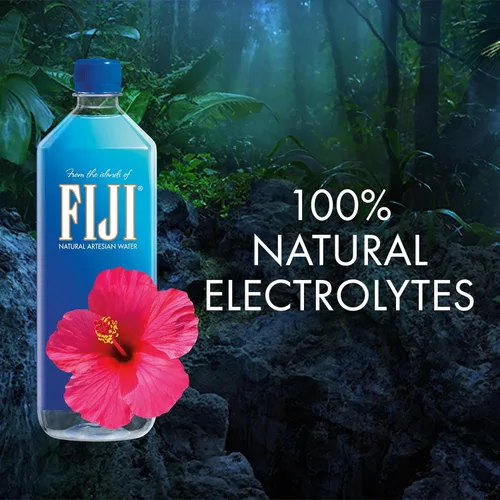 Vista 5 de FIJI Agua embotellada artesanal natural de 1 litro / 33.8 onzas líquidas (paquete de 6)