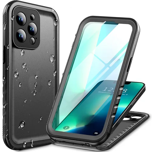 Vista 39 de Cozycase Compatible con funda impermeable para iPhone 11, protector de pantalla incorporado, cubierta de parachoques resistente de cuerpo completo
