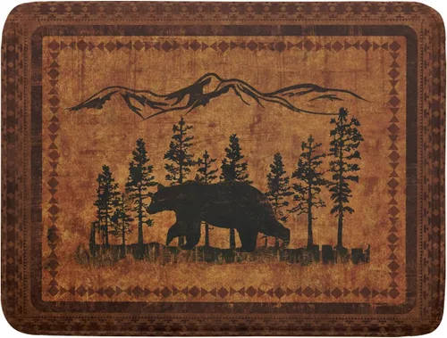 Vista 65 de Tapete de secado de platos con diseño de pájaro rojo de Feliz Navidad, absorbente y de secado rápido, protector para encimera de cocina, 18 x 24