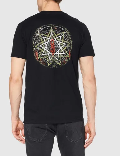Vista 3 de Slipknot Camiseta Hombre Waves Small Negro, Negro