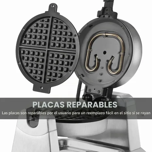 Vista 2 de Kit de reemplazo de platos clásicos para gofres Waring Commercial Classic Waffle Maker, modelo WWD180X