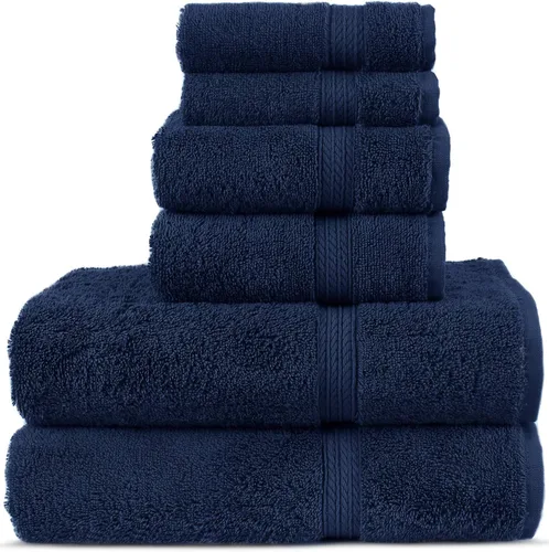 Vista 61 de Chakir Turkish Linens - Toallas turcas de 100% algodón, suaves y absorbentes (12 paños, color gris)