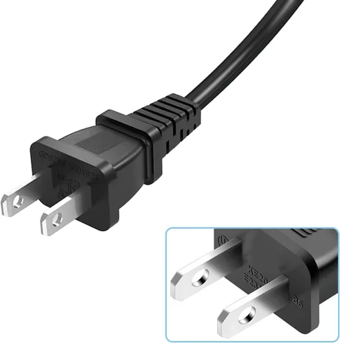 Vista 4 de Cable de alimentación de CA de 6.6 pies de repuesto para sillas reclinables eléctricas o elevadoras Okin, Limoss, Pride, Lazboy, Berkline y más