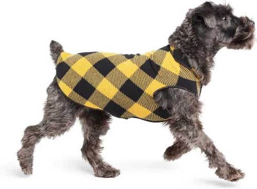 Vista 71 de Goldpaw - Chaqueta elástica de vellón para perros pequeños, suéter súper suave y cálido para perro, chaleco de suéter para mascotas para otoño e