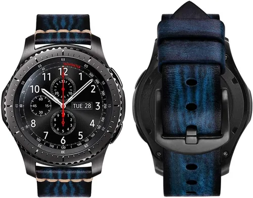 MroTech Correa de reloj de 0.866 in, compatible con Samsung Galaxy Watch de 1.81 pulgadas SM-R800, Galaxy Watch 3 de 1.772 pulgadas, Gear S3
