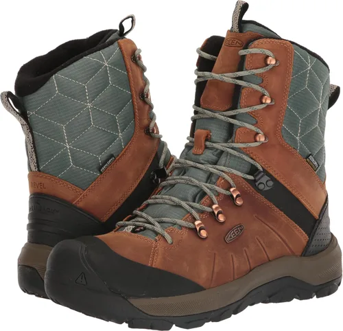 Vista 7 de KEEN Revel 4 Botas de nieve impermeables con aislamiento polar alto para mujer