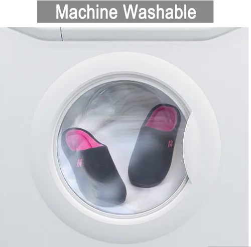 Vista 6 de RockDove Pantuflas originales de espuma viscoelástica bicolor para mujer, 5-12