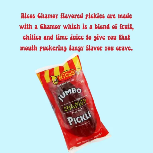 Vista 2 de Chamoy Pickle Kit de 4 artículos – Juego de pepinillos de lujo con pepinillo Ricos, Lucas Skwinkles Salsagheti mexicano dulce cuerdas, chamoy