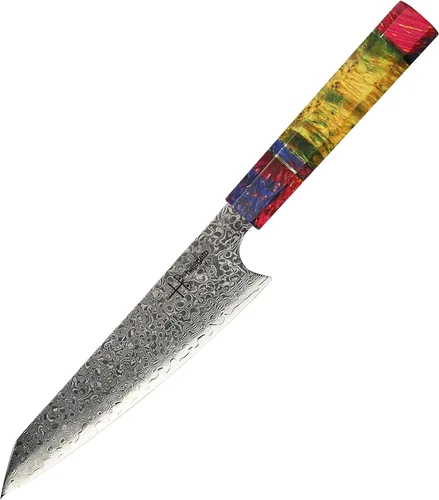 Damascus Chef Knife Petty Hajegato Unique One Of Kind Handle Professional 6 Inch Japanese Chefs Kitchen Knife Vg10 67 Layers Damascus Steel Knive