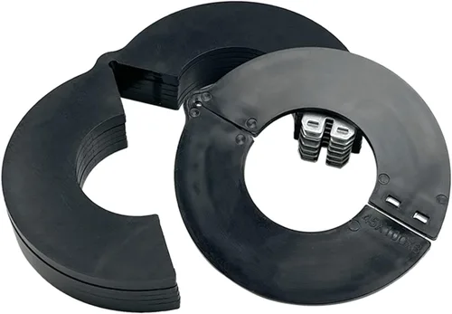 Paquete de 8 cubos de excavadora de 1.772 pulgadas (1.772 in) desmontables para excavadora y minicargadora para gato Bobcat Kubota Komatsu Takeuchi,