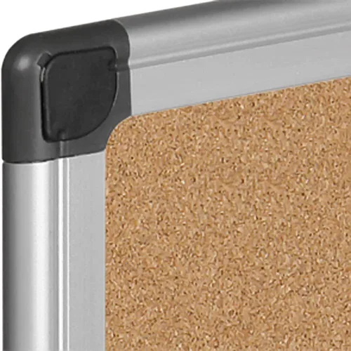 Vista 3 de MasterVision Maya Series Tablero de anuncios de corcho autorreparable, tablero de corcho con pasador de empuje para montaje en pared, 24 x 36