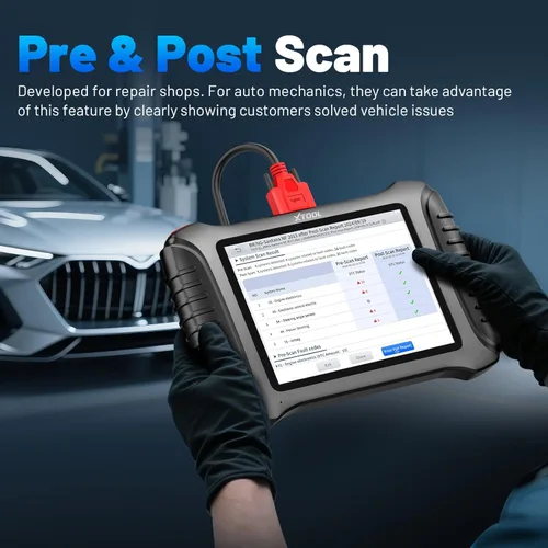 Vista 7 de XTOOL IP900 Herramienta de escaneo bidireccional Versión 2026 mejorada del escáner D7, herramienta de diagnóstico escáner OBD2, codificación ECU