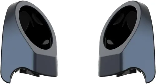 Vista 698 de Advanblack Alpine Green Tour Pack - Paquete de altavoces de 6.5 pulgadas, carcasa de audio trasera, color a juego, ajuste Harley King Tour Pack