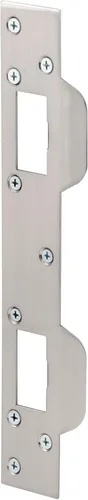 Vista 4 de Prime-Line U 10538 - Placa de cerradura combinada de máxima seguridad, espaciado de agujeros de 5-1/2 pulgadas, 1-5/8 x 11 pulgadas, con tornillos