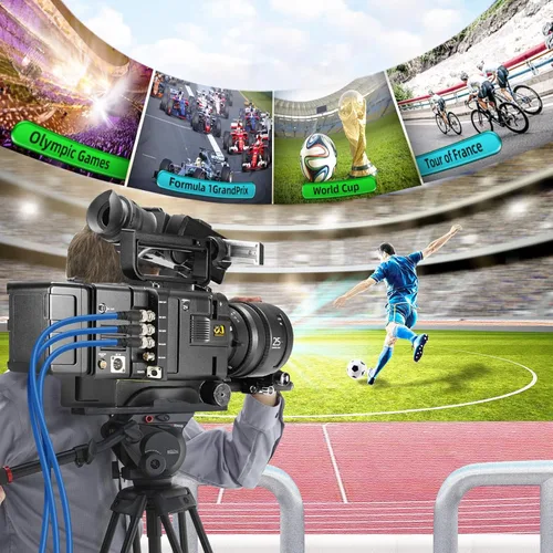 Vista 9 de Superbat Cable SDI BNC 3G/6G/12G (Belden 1694A), 10FT/15FT/30FT/50FT/100FT/200FT, soporta HD-SDI/3G-SDI/4K/8K, cable de video SDI de precisión