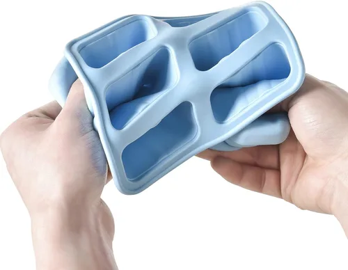 Vista 3 de Molde para Paletas, Fabricador de Paletas, Moldes para Paletas de 6 Piezas, Moldes de Silicona para Paletas de Hielo Sin BPA, Molde para Paletas