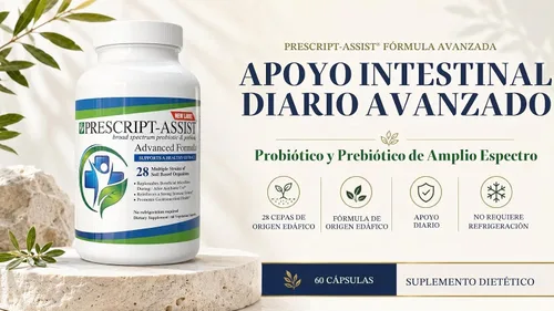 Vista 3 de Prebióticos y probióticos para la salud digestiva e inmunológica (sin proteína de guisante) avanzados – 28 cepas de microflora del suelo a base