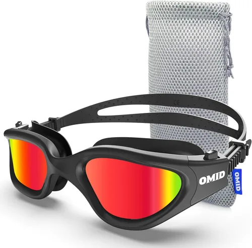 Vista 24 de OMID P2 Lite - Gafas de natación cómodas antivaho para hombres, mujeres, adultos y jóvenes