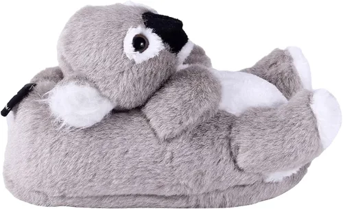 Vista 2 de HappyFeet Wild Animal Slippers for Adults and Kids, Cozy and Comfortable, As Seen on Shark Tank