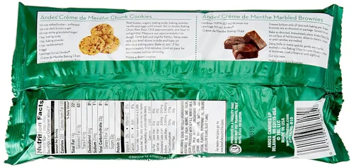 Vista 3 de Andes Chips para hornear Creme De Menthe, 10 oz