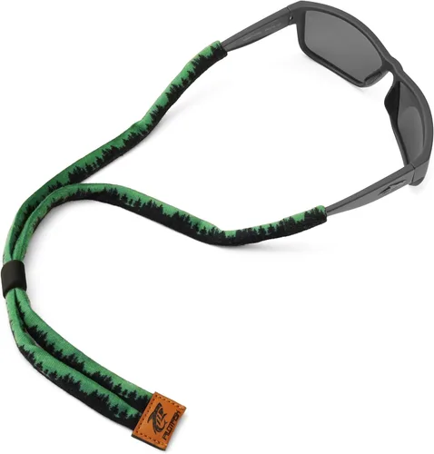 Vista 8 de Pilotfish - Correa para lentes de sol de algodón premium, soporte para gafas de sol - Múltiples opciones de diseño - Soporte para lentes de sol