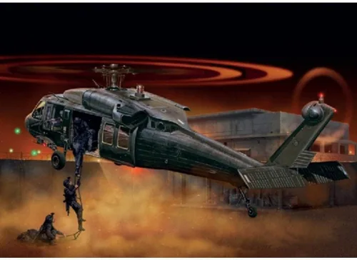 Italeri 510002706 – 1:48 UH-60A Black Hawk Night Raid