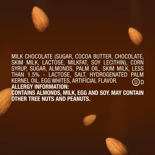 Vista 6 de SNICKERS Barra de caramelo de chocolate de tamaño individual de almendra, barra de 1.76 onzas (paquete de 1)