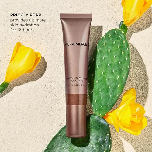 Vista 7 de Laura Mercier Tinted Moisturizer Bronzer: Long Lasting Sheer Cream Bronzer, Weightless, Buildable Coverage, 12 HR Hydrating Wear, Non-Comedogenic, 6