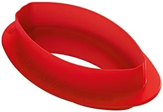 Vista 3 de Silikomart Molde de silicona "Cacao 120" con 6 cavidades, cada una de 4.01 pulgadas x 2.24 pulgadas x 1.65 pulgadas de alto