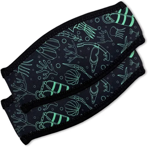 Vista 10 de Correas para máscara de buceo - Funda de neopreno para máscaras de buceo y esnórquel