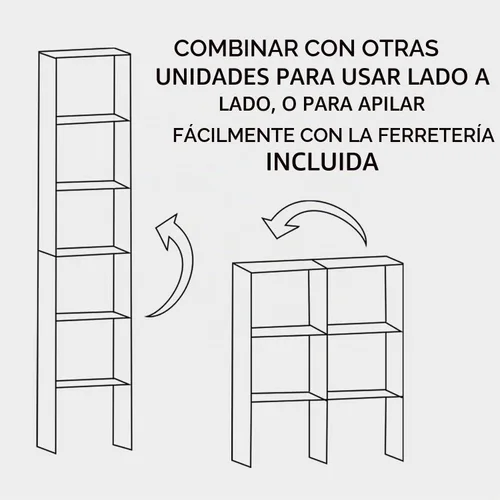 Vista 6 de Mueble organizador ClosetMaid, vertical, de 31 pulgadas Espresso