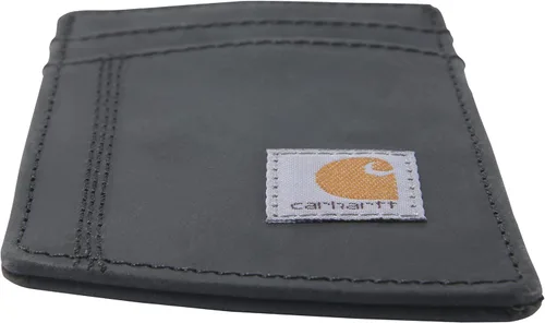 Vista 3 de Carhartt Cartera de bolsillo frontal para hombre B0000221 aceite bronceado
