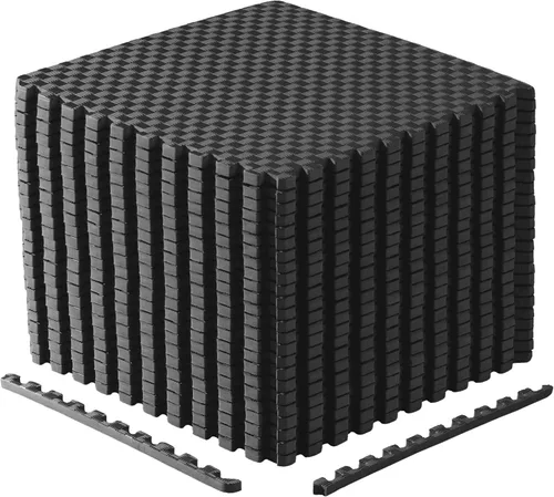 Vista 26 de CAP Puzzle Exercise Mats 3/4” Thick EVA Interlocking Foam Tiles for Home Gym Flooring Multiple Options