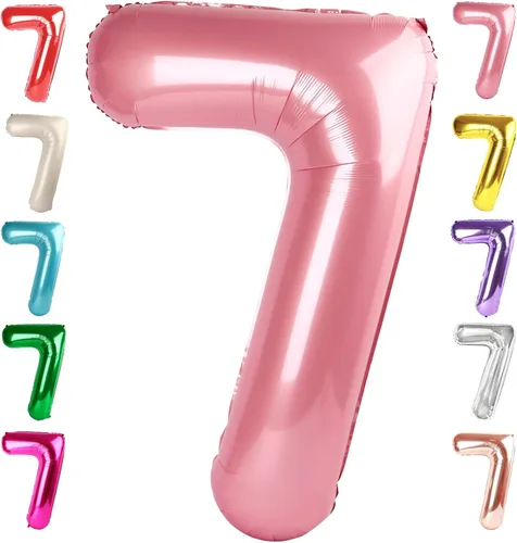 Vista 212 de Globos del números 0 de 40 pulgadas para formar los números 10, 20, 30, 40, 50, 60, 70, 80, 90, 100, para decoración de cumpleaños, bodas, eventos