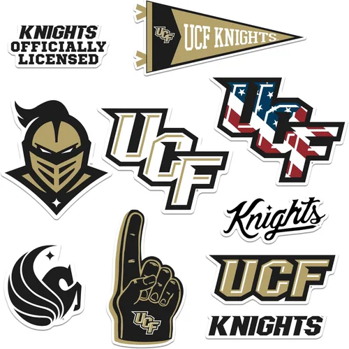 Vista 110 de American University Paquete Variado de 10 Calcomanías Grandes de Vinilo de Lujo - Laptop, Botella de Agua, Scrapbooking, Tableta, Monopatín