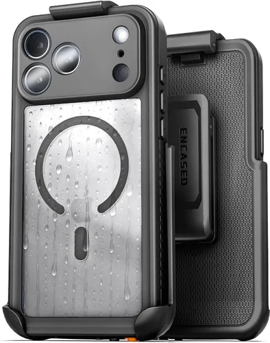 Vista 16 de Funda impermeable con clip para cinturón Encased para iPhone 14 (compatible con MagSafe)