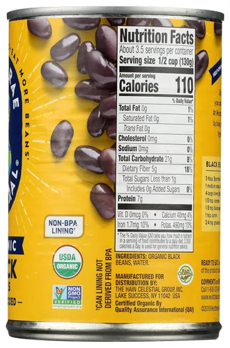 Vista 7 de Westbrae Natural Frijoles Negros Orgánicos Vegetarianos - 15 oz