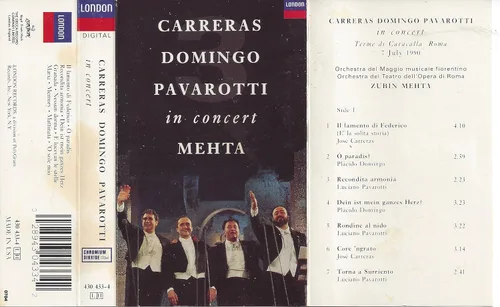 Vista 2 de Los tres tenores en concierto