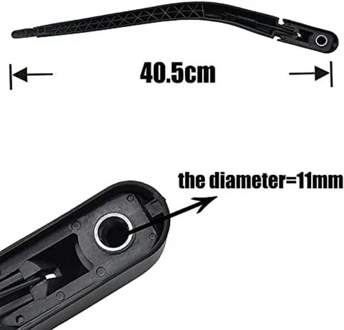 Vista 4 de TWSIT Rear Windshield Wiper Blade Arm Set Kit For Opel For Zafira A 1998 1999 2000 2001 2002 2003 2004 2005