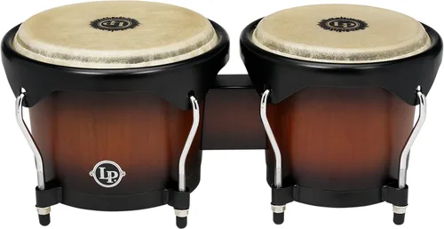 Vista 2 de Latin Percussion LP601NY-VSB Bongos de Madera LP City - Vintage Sunburst