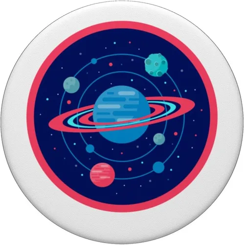 Vista 3 de Planet Orbit Cool Outer Space Adventure Costume PopSockets Swappable PopGrip